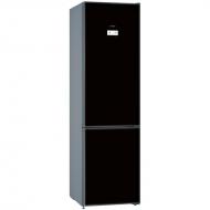 Холодильник Bosch KGN39LB316 з нижньою морозильною камерою - 203x60x66/366 л/No-Frost/А++/черне скло