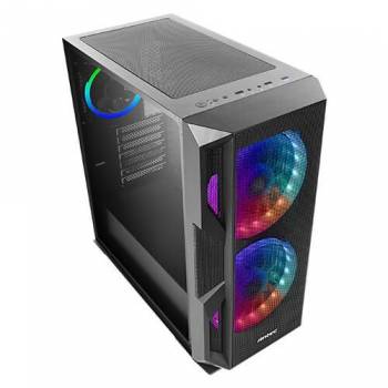 Корпус Antec NX800 Gaming,MidT,E-ATX, 2*USB2.0,1*USB3.0, 3*120ммARGB,скло(бок.панель),без БЖ,чорний