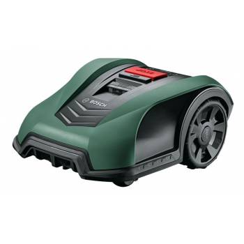 Робот-газонокоарка Bosch Indego S+ 400, 18В, Li-Ion, 2.5Ач, до 400м2, 30–50мм, 7.5кг