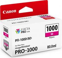 Чорнильниця Canon PFI-1000M (Magenta)