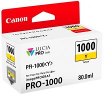 Чорнильниця Canon PFI-1000Y (yellow)