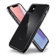 Чохол Spigen для iPhone 11 Crystal Hybrid, Crystal Clear