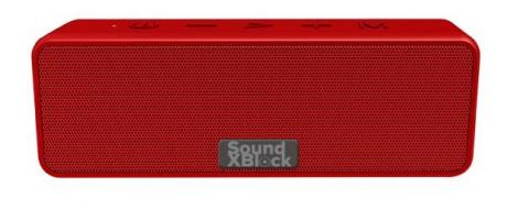 Акустична система 2E SoundXBlock TWS, MP3, Wireless, Waterproof Red