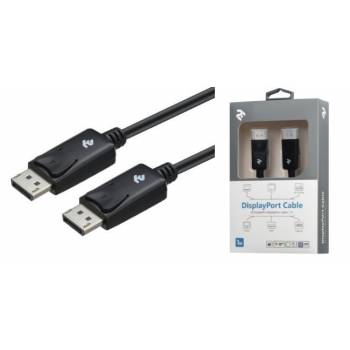 Кабель 2Е DisplayPort - DisplayPort (AM/AM), black, 1m