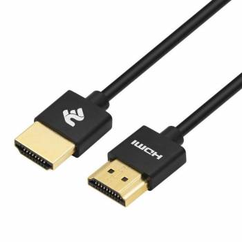 Кабель 2E HDMI 2.0 (AM/AM), Gen2 Ultra Slim cable, black, 1m