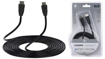 Кабель 2Е HDMI 2.0 (AM/AM), Molding Type, black, 2m