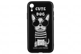 Чохол WK для Apple iPhone XR, WPC-087, Cute Dog Black