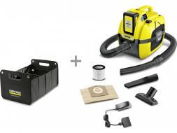 Пилосос Karcher WD 1 Compact Battery Set + органайзер