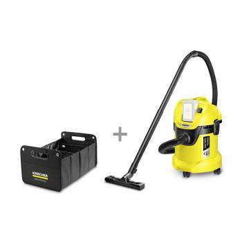 Пилосос Karcher WD 3 Battery + органайзер, 36В,