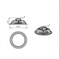 Светильник Хай-Бей Signify, 150W, BY235P LED150/NW PSU NB RU