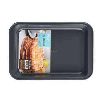 Форма для випікання Ardesto Tasty baking 37,5*25,5 см прямок., сірий,голубий, вуглецева сталь