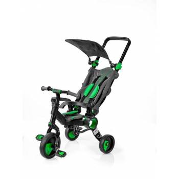 Триколісний велосипед Galileo Strollcycle Black зелений GB-1002-G