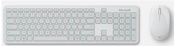 Комплект Microsoft Atom Desktop Bluetooth Grey