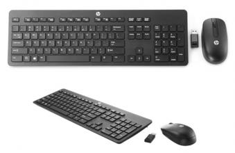 Комплект бездротовий HP Slim Keyboard and Mouse