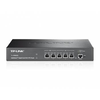 Мультисервісный маршрутизатор TP-Link TL-ER6020 2xGE LAN, 2xGE WAN, 1xGE LAN/DMZ, 1xCons RJ45, VPN