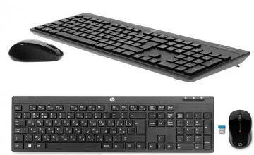 Комплект HP Wireless Keyboard and Mouse 200